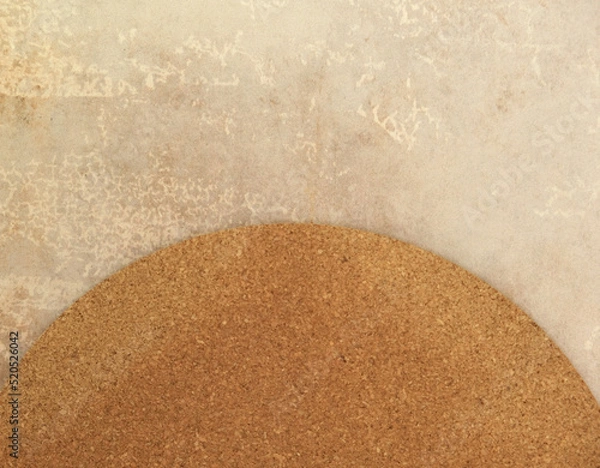 Fototapeta Cork Texture Matt on Vintage Worn Background