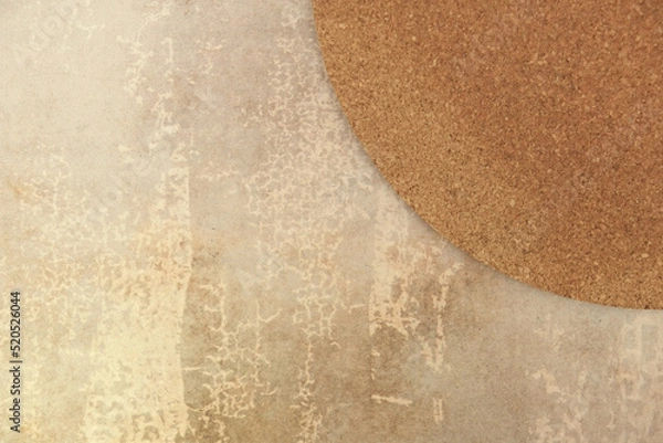 Fototapeta Cork Texture Matt on Vintage Worn Background