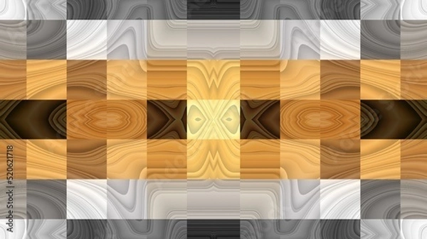 Fototapeta Colorful checks pattern for tiles, T shirt, bed sheet, sari, table cloth, pillow cover, carpet, curtains and fabric print. 3d Textile art. Best wallpaper. Mosaic wall tile.
