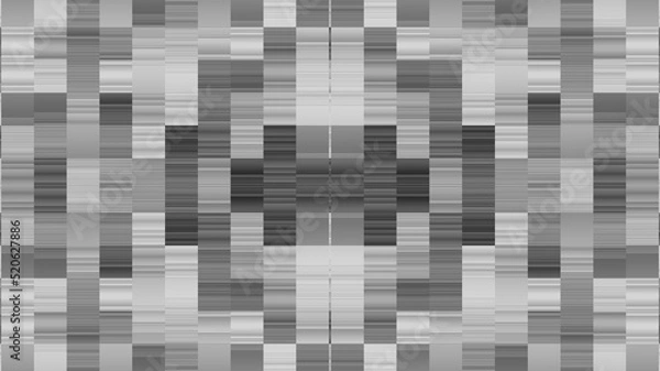 Fototapeta Checks pattern for tiles, T shirt, bed sheet, towel, handkerchief, sari, table cloth, pillow cover, carpet, curtains and fabric print. 3d Textile art. Best wallpaper. Mosaic wall tile.