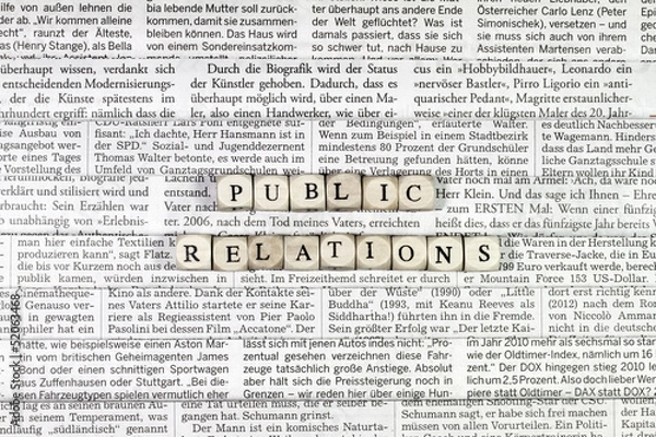 Fototapeta Public Relations