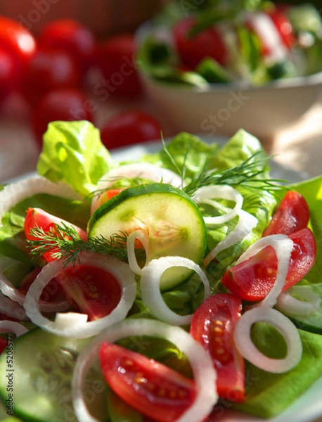 Obraz Sałatka Wegetariańska