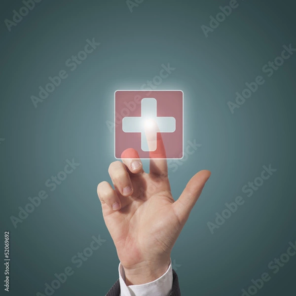 Obraz medical button