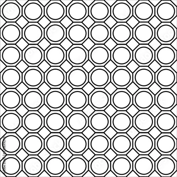 Fototapeta Vector line flowers square for background wallpaper and seamless artwork illustration texture of vector graphic design isolated flat trendy design for cotton beautiful pattern colorful fabric paper