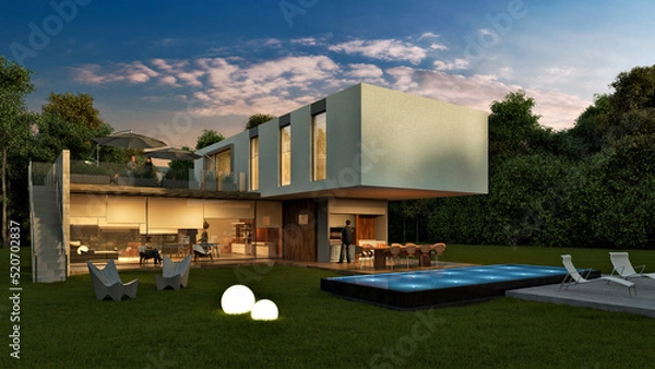 Obraz House in Countryside