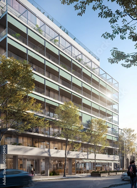 Obraz office building