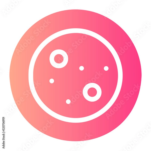 Fototapeta soup gradient icon