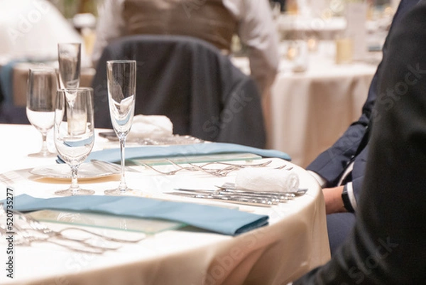 Obraz 冠婚葬祭　結婚式の参列者のイメージ