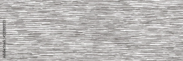 Fototapeta White and grey heather seamless pattern. Melange vector texture. Triblend fabric background. Jersey swatch. Yarn fibres. Dye textile effect. Woolen knitwear