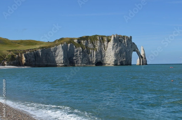 Obraz etretat cliffs