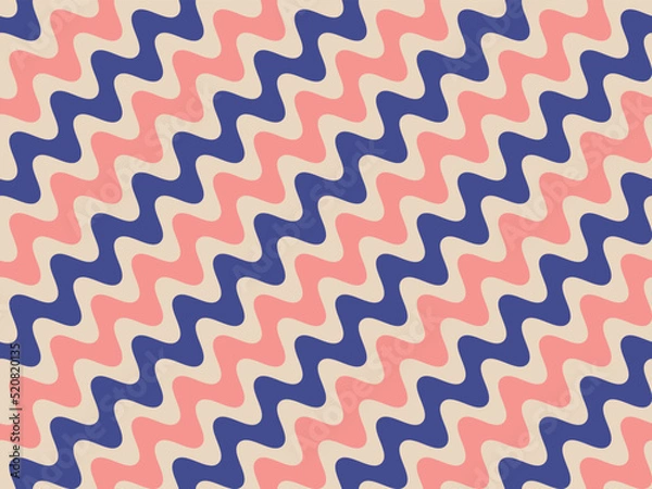 Obraz Geometric shape seamless pattern colorful background. Vector. Illustration.