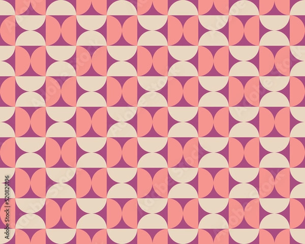 Obraz Geometric shape seamless pattern colorful background. Vector. Illustration.