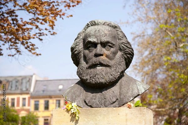 Fototapeta Karl Marx Büste Dessau