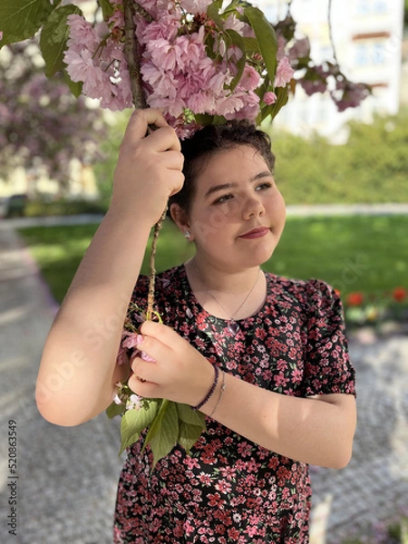 Obraz portrait of a little girl