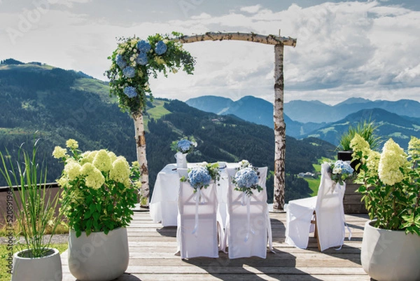 Obraz Hochzeitsvorbereitung