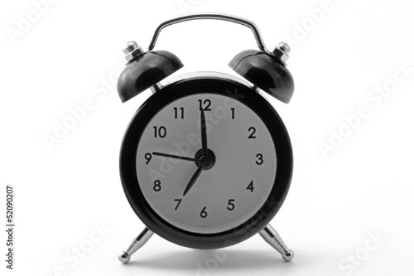 Obraz wecker 7 uhr