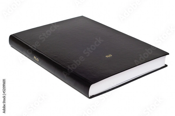 Obraz Hardbound doctoral dissertation