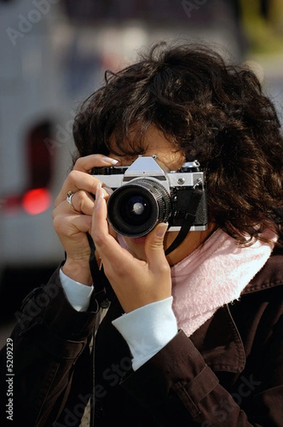 Fototapeta Female photograph