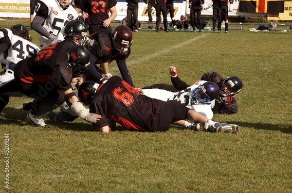 Fototapeta Football players
