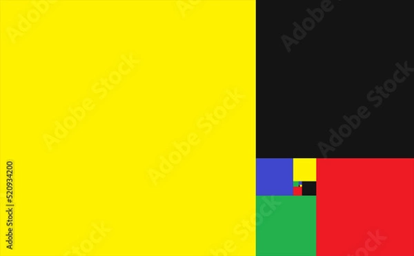 Obraz Infinite golden section