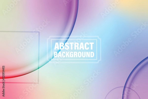Obraz abstract gradient rainbow background