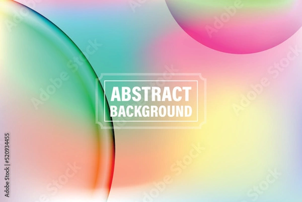 Obraz abstract gradient rainbow background