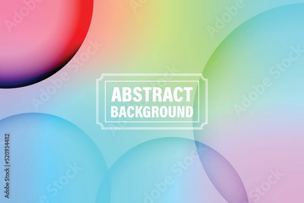 Obraz abstract gradient rainbow background