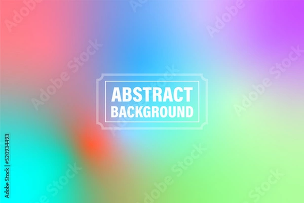 Obraz abstract gradient rainbow background