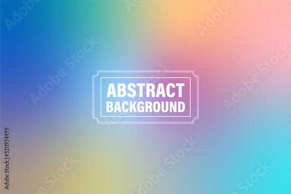Obraz abstract gradient rainbow background
