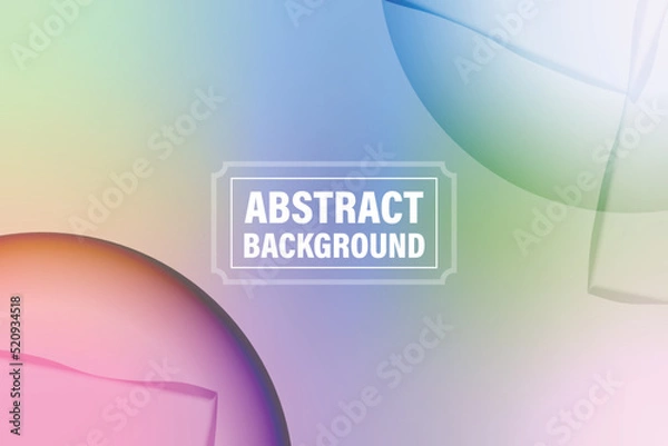 Obraz abstract gradient rainbow background