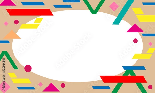 Obraz 幾何学フレーム