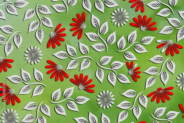 Obraz seamless floral pattern