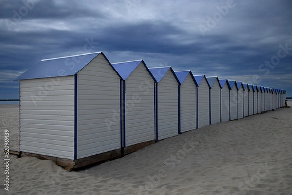 Obraz cabines de plage