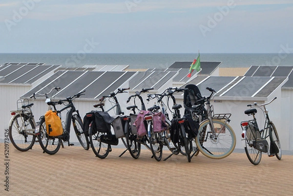 Obraz Cabines et vélos