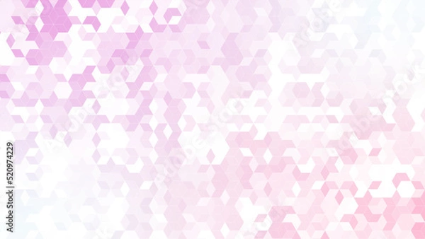Obraz ダイヤのパターン背景素材，ピンクのグラデーション