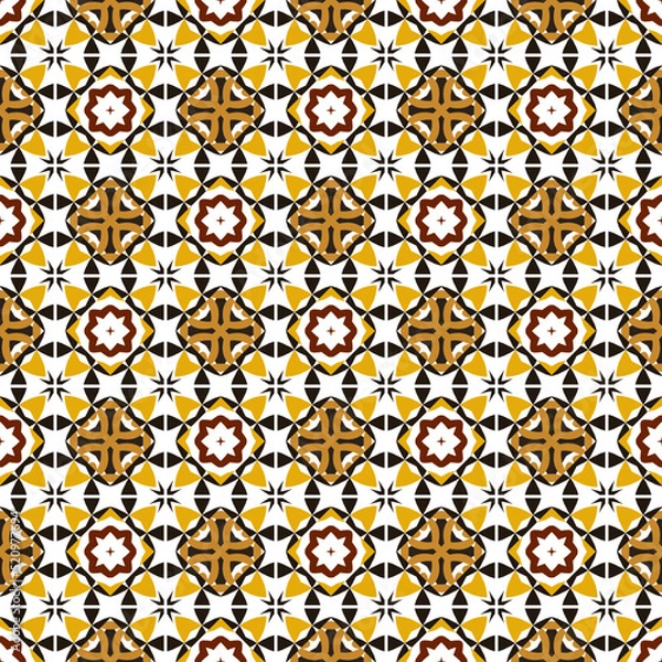 Fototapeta Vintage ornament. Background for wallpaper, printing on the packaging paper, textiles, tile.