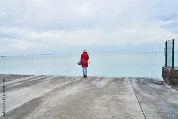 Obraz Red Coat, TURKEY