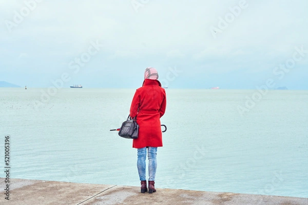 Obraz Red Coat, TURKEY