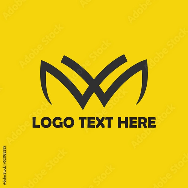 Obraz abstract logo design