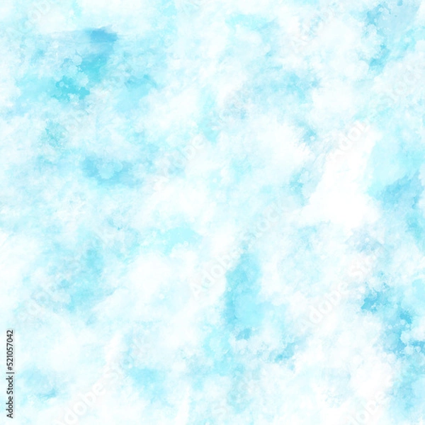 Obraz Water color sky blue graphics for social media post as instagram 
