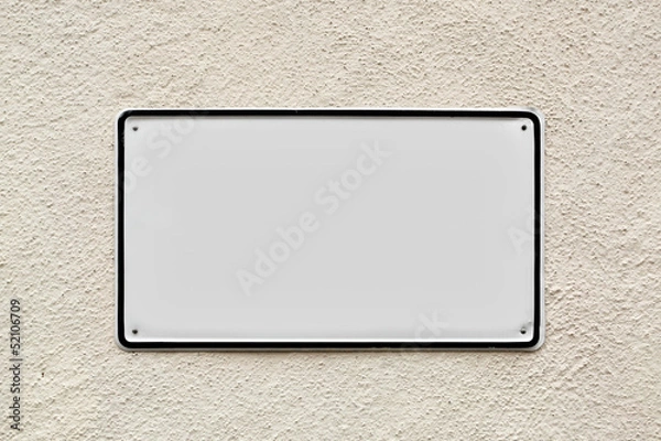 Obraz Blank sign