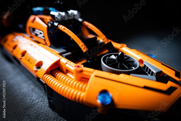 Fototapeta Wspaniałe klocki LEGO Technic dla dzieci i dorosłych.