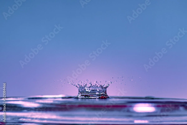 Obraz Crown from water