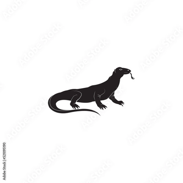 Fototapeta Komodo icon