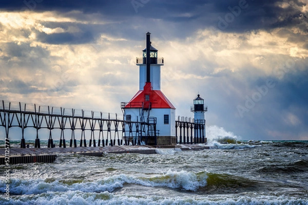 Obraz lighthouse on the coast