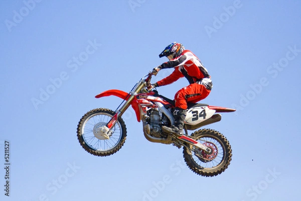 Fototapeta motocross