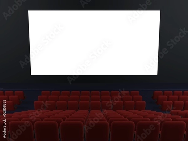 Fototapeta 映画館　3D