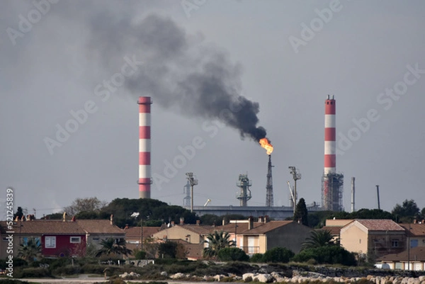 Obraz pollution industrielle