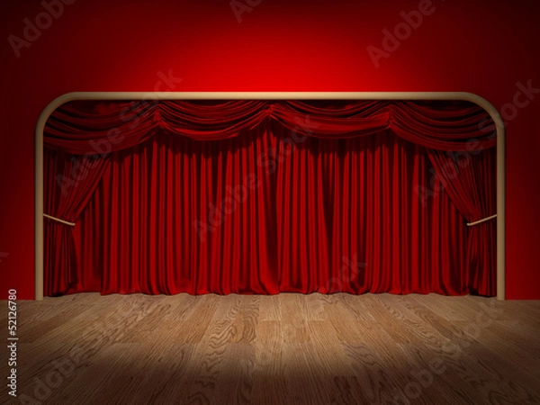 Obraz Theatre Curtains