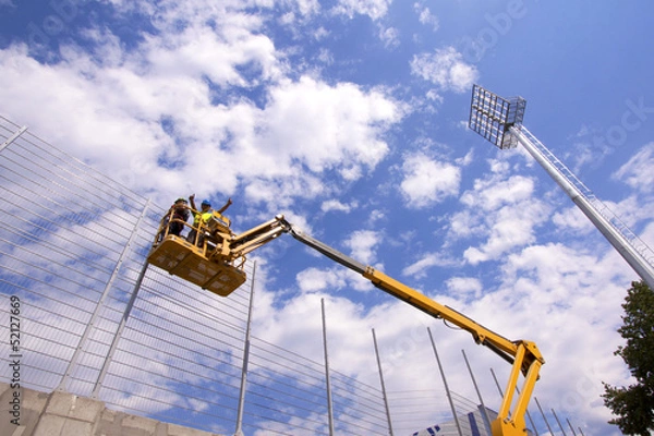 Obraz Construction workers